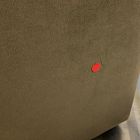 Open Box: Haven Extra Deep Left-Arm Bumper Chaise - Deluxe Velvet Juniper