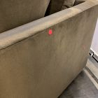 Open Box: Haven Extra Deep Left-Arm Bumper Chaise - Deluxe Velvet Juniper