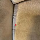 Open Box: Imogene Swivel Chair - Performance Distressed Velvet Golden Oak, Almond
