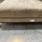 Open Box: Landon Left Arm Chaise - Performance Chenille Crossweave Elm, Textured Antique Bronze