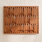Open Box: Magnetic Hook Rack - African Mahogany