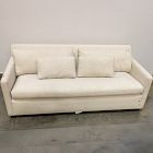 Open Box: Marin Sleeper Sofa, Queen (80") - Performance Basketweave Alabaster