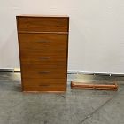Open Box: Mid-Century 5-Drawer Dresser (27") - Acorn