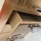 Open Box: Mid-Century Loft Jewelry Box, Tower (13.5") - Champagne