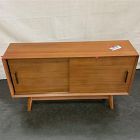 Open Box: Mid-Century Narrow Media Console (48"W) - Acorn
