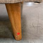 Open Box: Oliver Sofa (82") - Twill Dove, Light Walnut