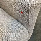 Open Box: Oliver Sofa (82") - Twill Dove, Light Walnut