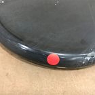 Open Box: Pierce &amp; Ward Marble Drink Table (13") - Black Bassi Marble