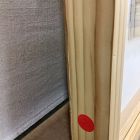 Open Box: Ribbon Wall Art, Version 1 (28"x28") - Ivory