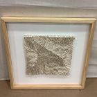 Open Box: Ribbon Wall Art, Version 1 (28"x28") - Ivory