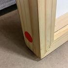 Open Box: Ribbon Wall Art, Version 1 (28"x28") - Ivory