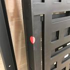 Open Box: Veradek Privacy Screen, Blocks - Black