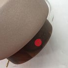 Open Box: Wood and Ceramic Table Lamp (22") - Gray, White Linen