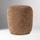 Citrino Shearling Swivel Chair