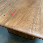 Open Box: Anton Solid Wood Coffee Table (44"W x 16.4"H) - Burnt Wax