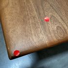 Open Box: Anton Solid Wood Coffee Table (44"W x 16.4"H) - Burnt Wax