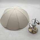 Open Box: Fleur Flush Mount (19") - Champagne Bronze, White Shade