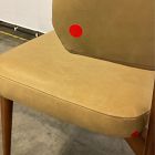 Open Box: Hyde Dining Chair - Ludlow Leather Cumin, Cool Walnut