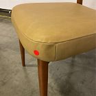 Open Box: Hyde Dining Chair - Ludlow Leather Cumin, Cool Walnut