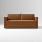 Open Box: Melbourne Sofa (76"W, 40"D), 2X1 - Performance Distressed Velvet Golden Oak