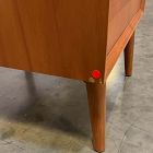 Open Box: Mid-Century 3-Drawer Side Table (20.5") - Acorn