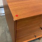 Open Box: Mid-Century 3-Drawer Side Table (20.5") - Acorn