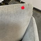 Open Box: Penn Chair - Performance Distressed Velvet Dune, Black