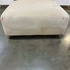 Open Box: Quinten Armless Single - Performance Distressed Velvet Sand, Cool Walnut