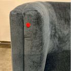 Open Box: Rowland Swivel Chair (36"H) - Performance Distressed Velvet Midnight