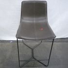 Open Box: Slope Counter Stool (26") - Saddle Leather Slate, Charcoal