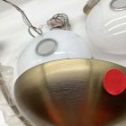 Open Box: Talia 3-Light Round Chandelier (26") - Champagne