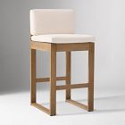 Open Box: Telluride Outdoor Bar Stool (32") - Alabaster, Reef