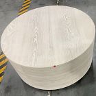 Open Box: Volume Drum Coffee Table (36") - Winterwood