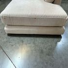 Open Box: Haven Right Arm Bumper Chaise - Performance Distressed Velvet Sand