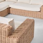 Westport Wicker Outdoor 6-Piece U-Shaped Sectional (139")