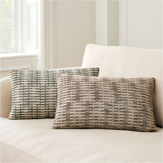 Deco Geo Stripe Pillow Cover by West Elm