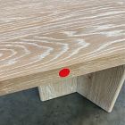 Open Box: Barwell Dining Table (78", Seats 6) - Cerused White