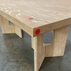 Open Box: Barwell Dining Table (78", Seats 6) - Cerused White