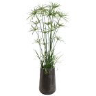 Open Box: Faux Potted Cypress Grass Tree w/ Planter (6.5')