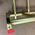 Open Box: Modern Overhang Bathroom Rail Shelf - Antique Brass