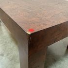 Open Box: Parsons Burl Coffee Table (44"W) - Hickory Burl
