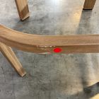 Open Box: Porto Bar Stool (30") - Crosshatch Weave Alabaster, Reef