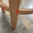 Open Box: Porto Bar Stool (30") - Crosshatch Weave Alabaster, Reef