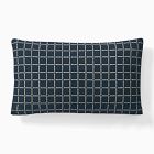 Tailored Grid Pillow Cover
