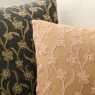 Winding Floral Vines Pillow Cover