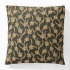 Winding Floral Vines Pillow Cover