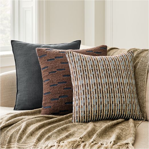 Inspired Heritage Pillow Cover & Throw Set by West Elm