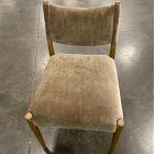 Open Box: Carryn Armless Dining Chair - Altair Mushroom, Toasted Oak