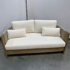 Open Box: Porto Outdoor Sofa (66") - Reef, Pearl Gray