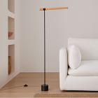 Linear Wood LED Floor Lamp (52")